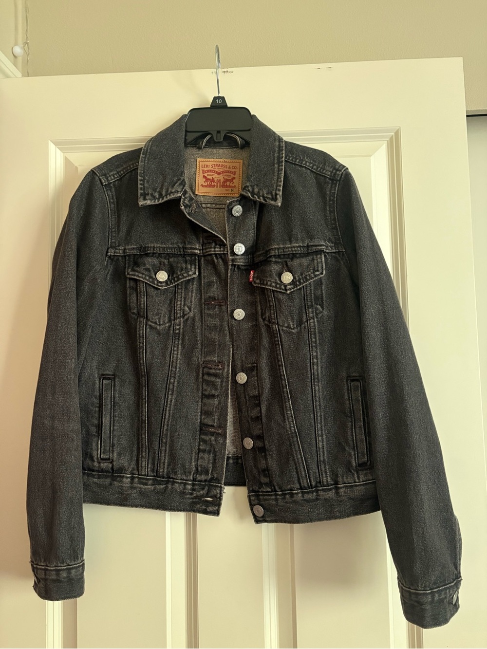Levi's Black Denim Trucker Jacket